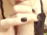 I love sucking dick for breakfast, hot blowjob with swallowing sperm 4/16