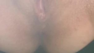 Little W. Kitty Masturbates in Public Behind a Bush!