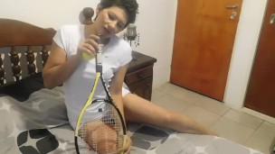 de regreso del partidito de tenis