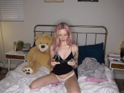 Playing Mario and Using a Vibrator 8/16