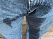 Peeing Myself - Screenshot 9 of 16 - Male Omorashi