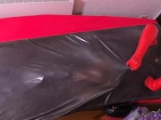 Vacbed Self Bondage - Total Session over 10 minutes self bondage