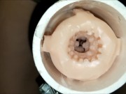 Internal Creampie Of A Sextoy! Ep3