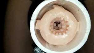 Internal Creampie Of A Sextoy! Ep3