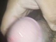 Stroken my dick and shoot a load 6/16