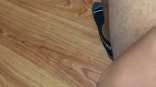 BBC public masturbation cums hard and loud