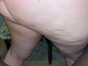 Pregnant wife: could not let a lonely man alone in the kitchen. 13/16