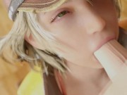 Cindy Aurum Blowjob Final Fantasy 3D Animation with Sound