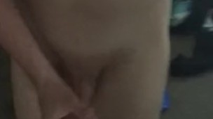 Twink Busts HUGE GIGANTIC Load onto his Bedroom Mirror