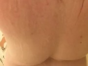 Playful shower time