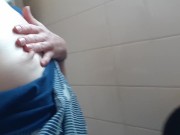 After Sex Public Washroom Piss 14/16