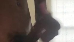 Jerking till I buss a fat nut