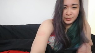 MissDeeNicotine Smoking Fetish, Asian Smoker