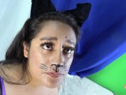 GATITA AMATEUR QUIERE LECHE PARA LAMER FULL VIDEO HD 8/16