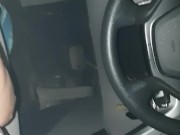 Getting off in my car thinking of your cock