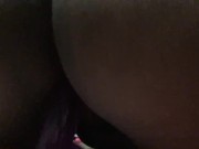 Riding Dildo &Playing with my Creamy pussy * add funsnicker 4 premium snap