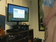 Sexy GF gets tied up and bent over while I play Minecraft 12/16