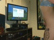 Sexy GF gets tied up and bent over while I play Minecraft 13/16