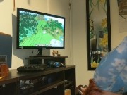 Sexy GF gets tied up and bent over while I play Minecraft 3/16