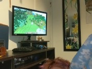Sexy GF gets tied up and bent over while I play Minecraft 4/16