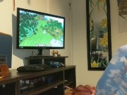 Sexy GF gets tied up and bent over while I play Minecraft 5/16