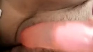 Playing with my dildo