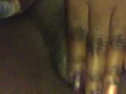 Pretty ebony pussy(first time video )