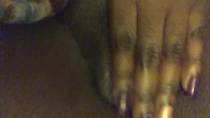 Pretty ebony pussy(first time video )