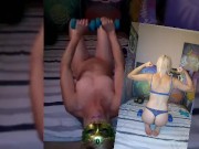 Naked workout - Screenshot 11 of 16 - Pussy