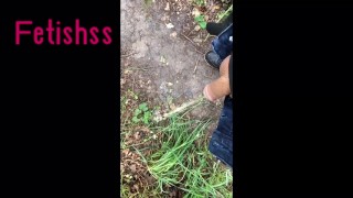 piss in the woods ,DADDY CUM