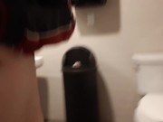 Naughty Girl Goes In Mens Bathroom 8/16