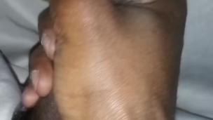 Stroking My Big Strong Dick, I Nutted So Hard She Wants To Lick It Up