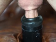 Fleshlight Toy Mouth fuck Close up POV 11/16