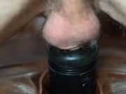 Fleshlight Toy Mouth fuck Close up POV 14/16