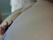 Seductive ElektraCution gothic escort cums with Dr Feelgood