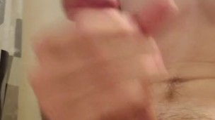 Cumming in the bathroom