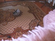 Cutie can't fuck, wants another big dick 4/16