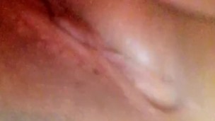 Latina showing wet pussy
