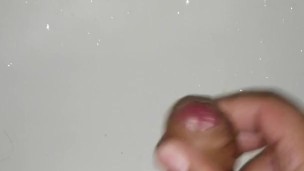 masturbating in the bathroom
