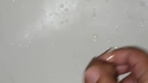 masturbating in the bathroom