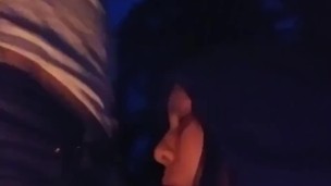 Blowjob by the Campfire