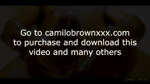 Sexy Masturbating slowly in the shower and massive cumshot - Camilo Brown