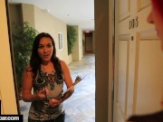 Huge Natural Boobed Siri Pornstar Bangs Little Sinn Sage! 2/16