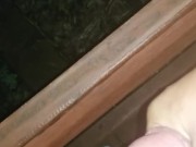 Stroken on my porch