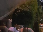 Tinder Date blowjob in a public park filmed by amateur with mobile phone 11/16