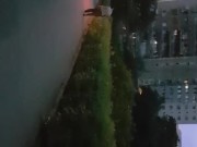 Tinder Date blowjob in a public park filmed by amateur with mobile phone 15/16