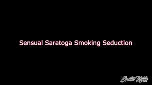 Sensual Saratoga Smoking Seduction - Nikki Ashton -