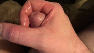 DRIPPING PRECUM COMING OUT OF MY COCK - DICK HEAD CLOSE-UP HD