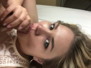 Deepthroat Training - Sloppy Blowjob 7/16