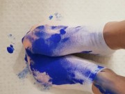 Messy painting